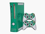 Xbox 360 Skin - NEW - TEAL TURQUOISE system skins faceplate decal mod