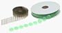 Hitachi 12343 1-1/4" X .083 Electro Gal. Ring Plastic Cap Collated Nails - 2,800 per Box