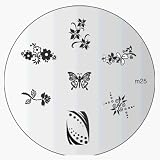 Pochoirs pour le Kit Nail Art M25 #40M25