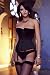 Vollers Black Satin Corset