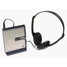 JVC XMPJ1BU Portable Minidisc Player