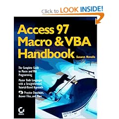 Access 97 Macro and VBA Handbook (Sybex)