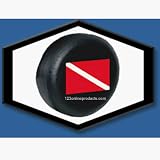 Dive Flag Tire Cover