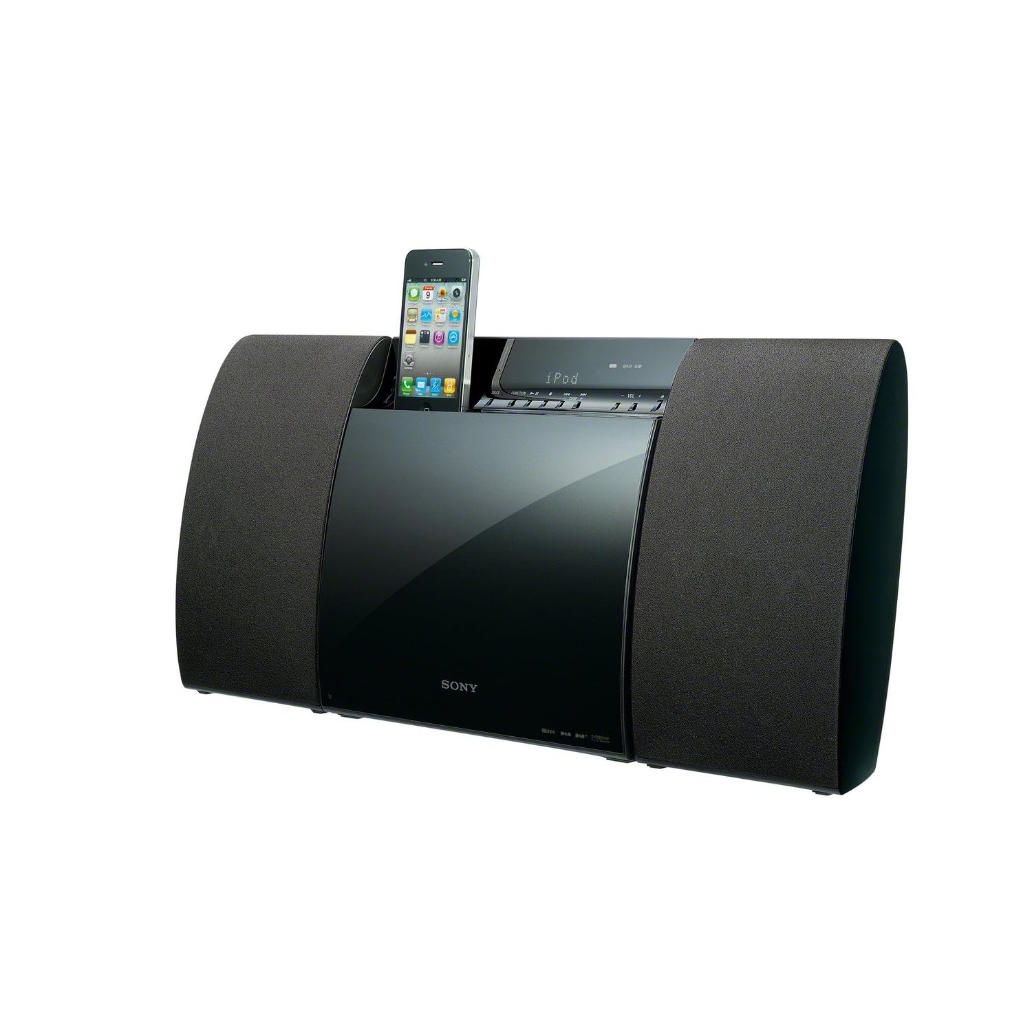 SONY CMTCX5BIPB iPhone/iPod DOCK STATION SLIM MICRO HiFi 40W DAB