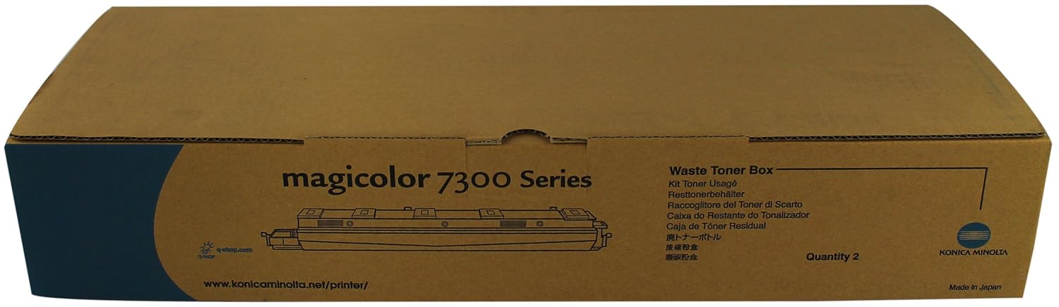 Amazon.com: Konica Minolta magicolor 7300 Waste Toner Box (1700533 ...