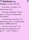 The advanced Dictionary of English downloadable Software