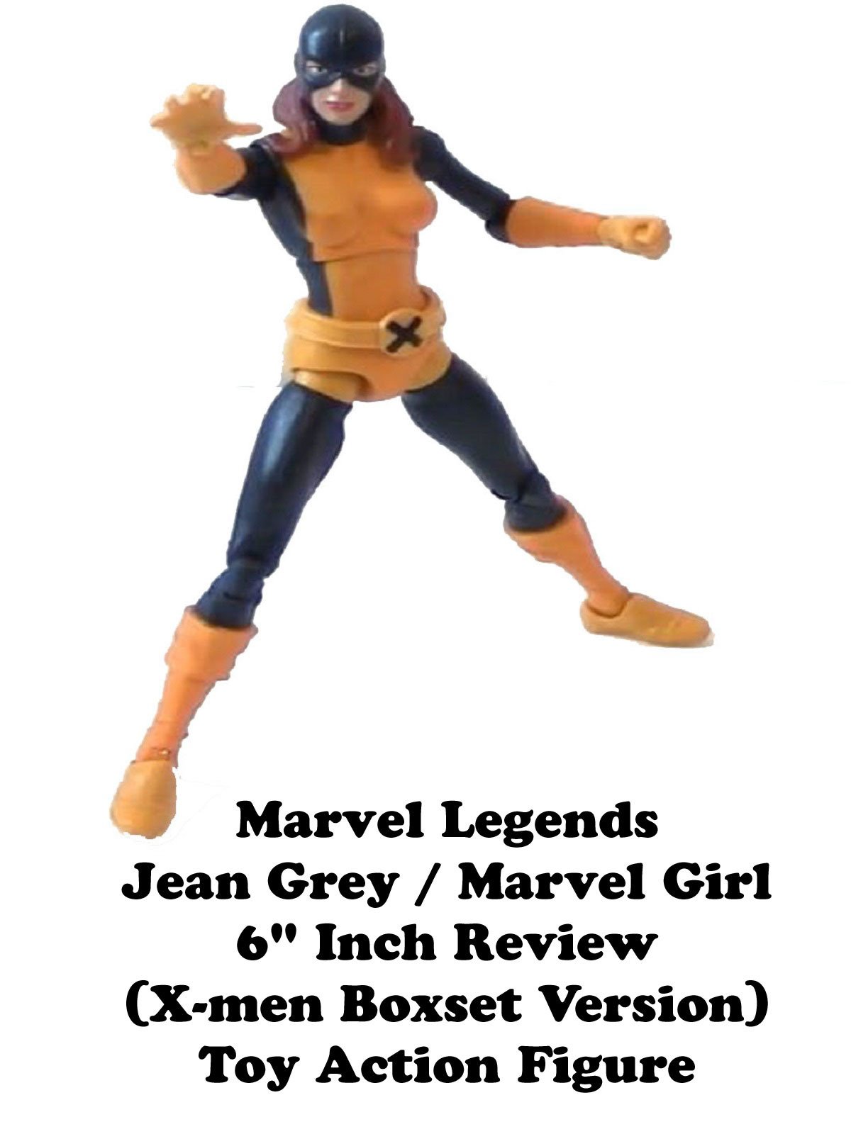 Watch 'Review Marvel Legends Jean Grey / Marvel Girl 6" Inch Review (Xmen Boxset Version) Toy