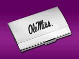 University of Mississippi - Business Card Holder - Laser Engraved