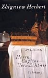 Herr Cogitos Verm&auml;chtnis: 89 Gedichte - Zbigniew Herbert
