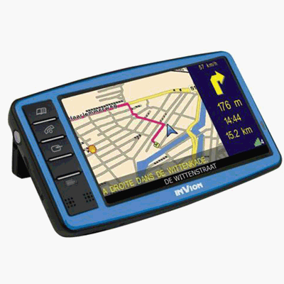 Global Navigation GM-510 GPS Navigation System w/Carrying Bag