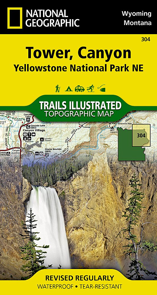 Tower, Canyon: Yellowstone National Park NE (National Geographic ...