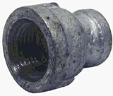 1-1/2x1 Galv Coupling