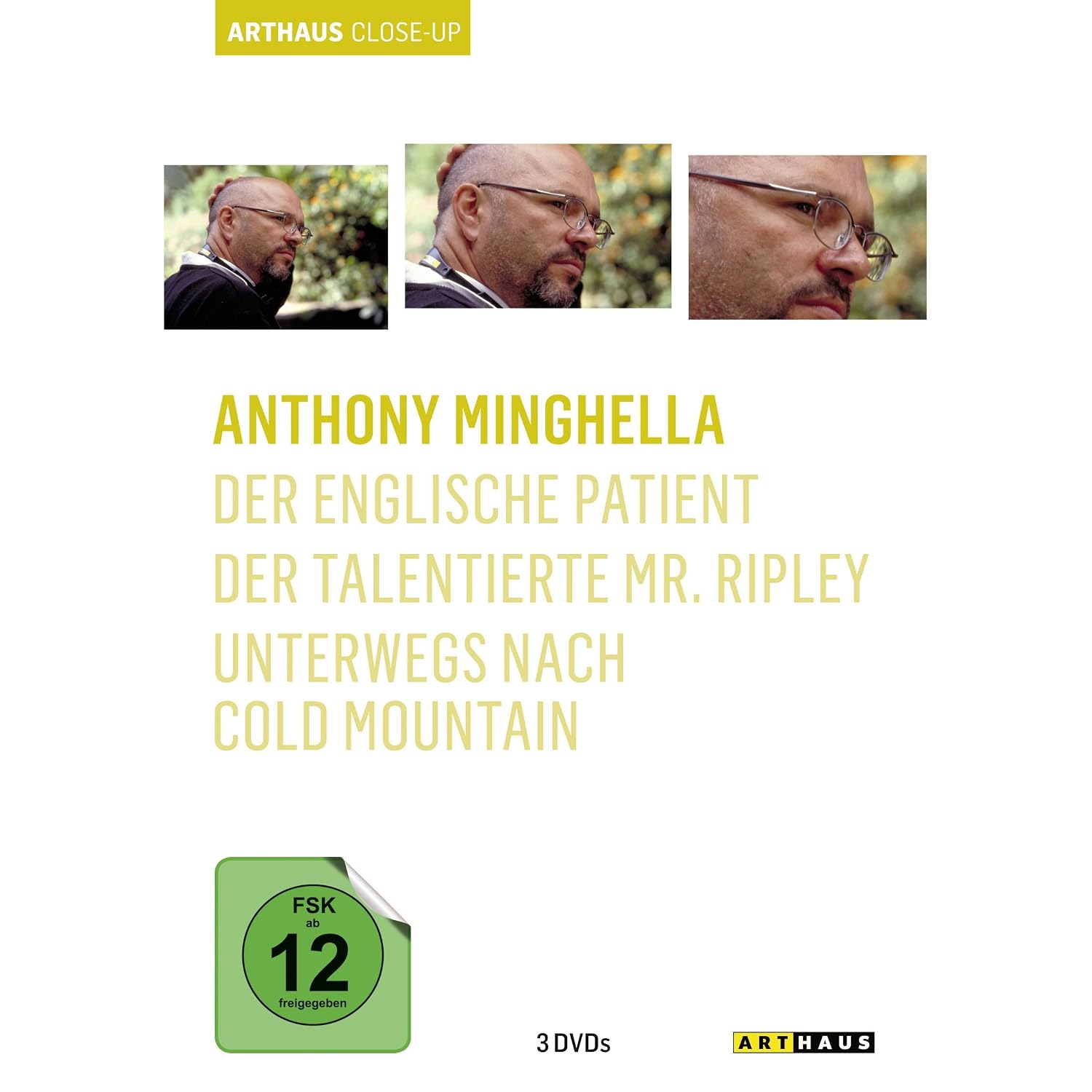 Anthony Minghella - Arthaus Close-Up [3 DVDs]; ca. 18 Euro