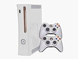 Xbox 360 Skin - NEW - WINTER WHITE system skins faceplate decal mod