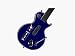Guitar Hero III 3 (GH3) for Nintendo Wii Skin - NEW - COBALT BLUE system skins faceplate decal mod