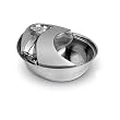 FUENTE de ACERO INOXIDABLE de AGUA CONTINUA y FILTRADA para MASCOTAS RAIN DROP de PIONEER PET