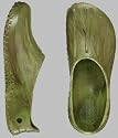 Birkis Clogs ''Fun-Birki'' aus Alpro-Cell in marble camouflage mit schmalem Fussbett