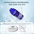 ICEPURE Pitcher Water Filter Replacement for PUR CRF950Z, PPF900Z, PPF951K, PPT700W, PPT711W, CR-1100C, CR1100CV