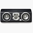 JBL LC1 3-Way, High Performance Dual 5 -1/4-Inch Center Channel Loudspeaker (Black)