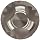 Dormer MTT-X E007/MTT-X E017 Powdered Metal Spiral Flute Threading Tap, Gold Oxide Finish, Round Shank With Square End, Modified Bottoming Chamfer