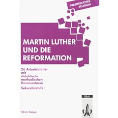 Arbeitsblätter Religion. Martin Luther und die Reformation (Taschenbuch)