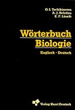 Produkt-Bild: W&ouml;rterbuch Biologie. Englisch - Deutsch