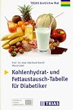 Produkt-Bild: Kohlenhydrat- und Fettaustausch- Tabelle f&uuml;r Diabetiker
