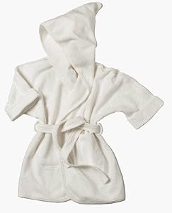 Sckoon Organic Cotton Baby Bath Robe (Age=one-size(1-3yr))