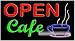 Open Café Neon Sign (20