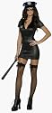 Smiffys FEVER Sexy Cop Police Woman Fancy Dress Costume 12-14