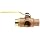 Apollo 70-900 Series Bronze Ball Valve, Two Piece, 3-Port Diverting, Lever, Solder End