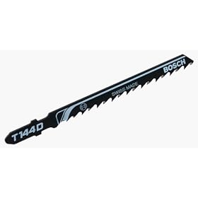 Bosch T144D 4-Inch 6-Tooth Jig Saw Blades (5-Pack) by Bosch
