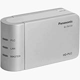 Panasonic BL-PA100KTA Ethernet Adaptor Starter Pack Includes two HD-PLC (High Definition Power Communication)