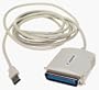 USB Cable Kit: Parallel to USB Connection