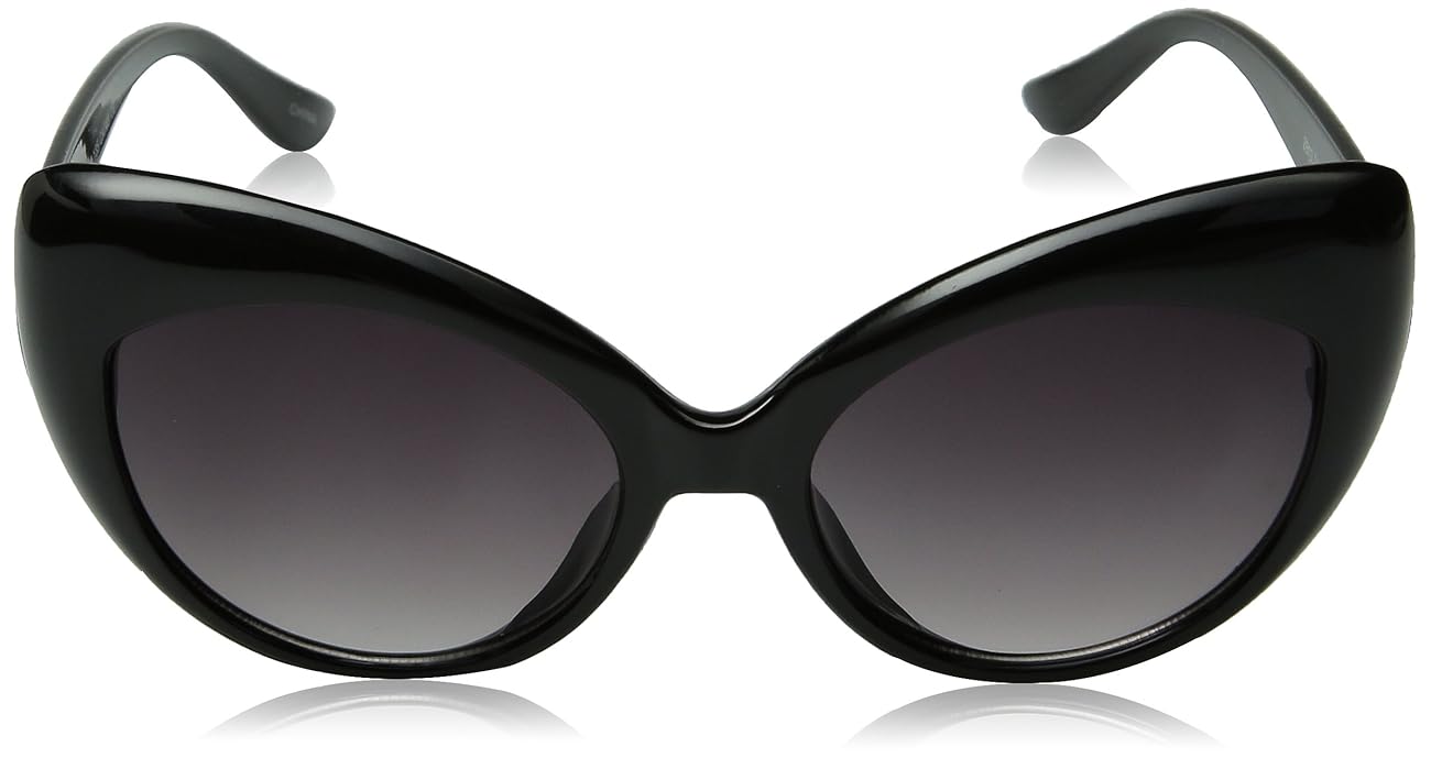 zeroUV Oversized Vintage Inspired Super & Bold Retro Designer Cat Eye