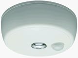 Ceiling Motion Sensor Light (White) (3.5H x 13.3D)