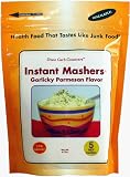 Dixie Carb Counters Garlicky-Parmesan Flavor Instant Mashers - Low Carb Potatoes Substitute