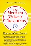 The Merriam-webster Thesaurus