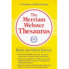 The Merriam-Webster Thesaurus