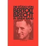 Die Stucke von Bertolt Brecht in einem Band book cover