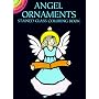 Angel Ornaments Stained Glass Coloring Book (Dover Little Activity Books)