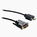 Electronics : HDMI-A to DVI 2m Cable GOLD