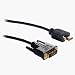 Electronics : HDMI-A to DVI 5m Cable GOLD