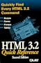 Html 3.2: Quick Reference