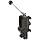 Prince LS-3000-2 Directional Control Valve, Logsplitter, 4 Ways, 3 Positions, Spring Center to Neutral, Cast Iron, 2750 psi, Lever Handle, 25 gpm, In/Out: 3/4" NPTF, Work: 3/4" NPTF