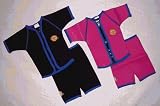 Wetsuit Jacket & Shorts: Black 6-8 years