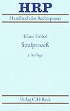 Produkt-Bild: Handbuch der Rechtspraxis (HRP), 9 Bde. in 11 Tl.-Bdn., Bd.8, Strafproze&szlig;: Bd. VIII