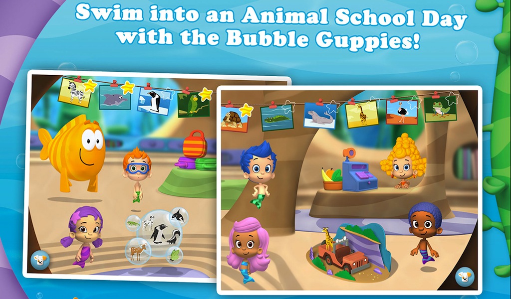 Bubble Guppies Animal School Day Appstore for Android