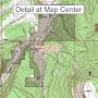 USGS Topographic Quadrangle Map - Broke Off Mountain, New Mexico (Folded/Waterproof)