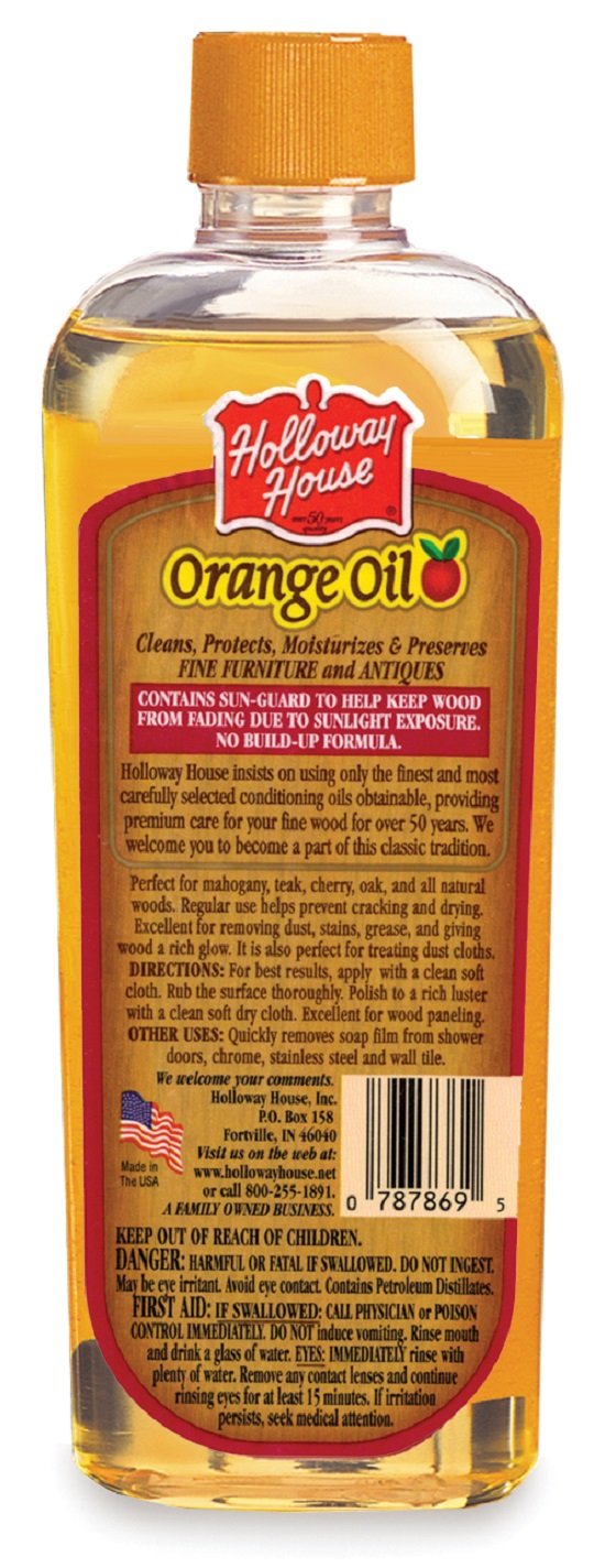 Amazon.com - Holloway House Pure Orange Oil For Fine Wood, 16 ...